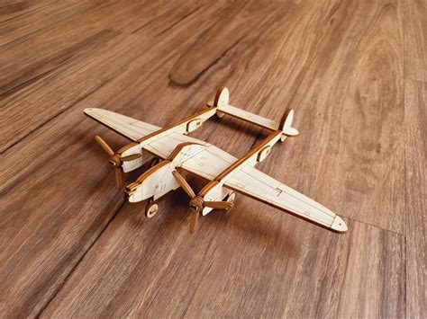 model airplane laser cutting